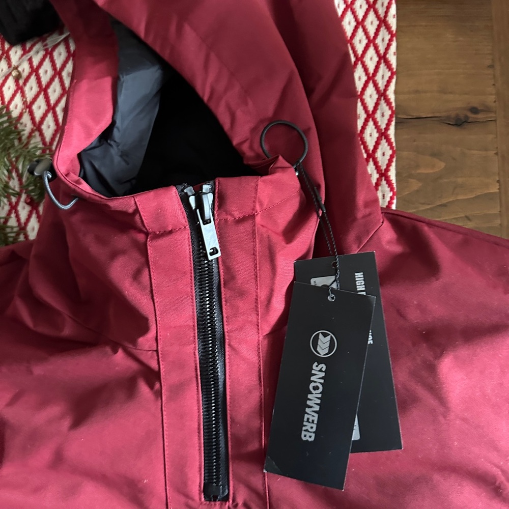Chaps Red Anorak Jacket - Picture 4 of 5